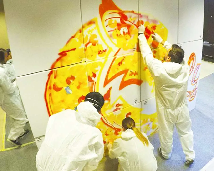 team building fresque geante